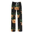 thumbnail image 3 of Puyaiuu Womens Flannel Pajama Pant with Drawstring - Winter Warm Buffalo Plaid Pajama Pant - Soft Fleece Pjs Bottom Casual Elastic Waist Lounge Pants Soft Sleep Bottoms Gift, 3 of 4