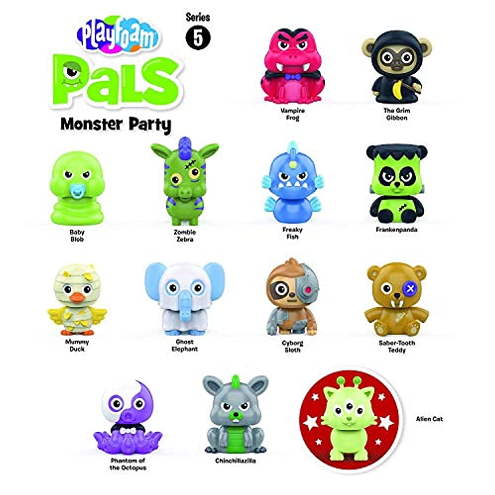 Educational Insights Playfoam Pals Monster Party 6-Pack, Fidget, Sensory  Toy for Boys & Girls, Ages 3+