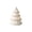 A, variant on Tabletop Christmas Tree, Ceramic Four Tier Tree Figurine with Lights for Mantel Console Table Desk and Seasonal Display, White