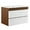 White Walnut White, variant on Render 30" Wall-Mount Bathroom Vanity-EEI-5421-CHA-WHI