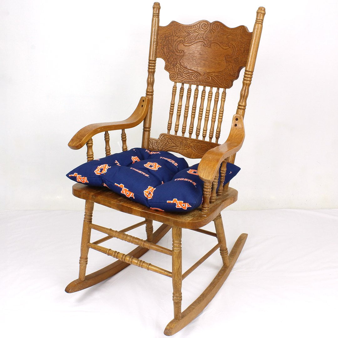 Auburn Tigers Rocker Pad - Chair Cushion