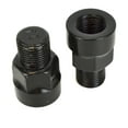 thumbnail image 4 of (2 pack) Snafu Dominator Black Bike Cycling BMX Pedals with 9/16 inch Axle Adapter, 4 of 12