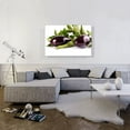 thumbnail image 2 of ARTCANVAS Eggplant Diner Restaurant decor Canvas Art Print - Size: 40" x 26" (1.50" Deep), 2 of 9