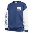 thumbnail image 2 of Women's '47  Royal New York Giants Double Header Rise Andie Pullover Sweatshirt, 2 of 3