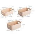 thumbnail image 5 of Storage Basket Solid Color Space-Saving Plastic Tissue Makeup Holder Home Decor, 5 of 8