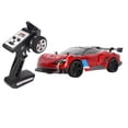 thumbnail image 4 of Coche de carreras RC de alta velocidad 1/16 eléctrico 4WD Drive Flat Running Drift Car 2,4 Ghz para niños mayores de 14 años rojo 2 uds batería, 4 of 10