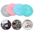 4pcs Silicone Cat Food Can Cover Lids for Small Pet Wet Food Container