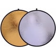 thumbnail image 1 of Gold and Silver Photo Disc, Disc Light Reflector, Handhold Flash Diffuser, Photography Reflector Camera Accessories, 1 of 6