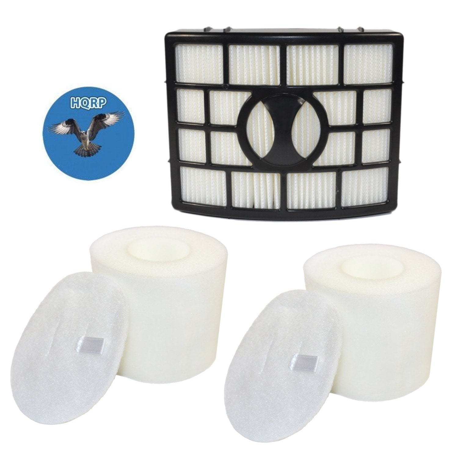 HQRP Filter Kit for Shark Rotator XHF650 XFF650 Replacement fits Shark