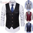 thumbnail image 1 of Chaleco De Esmoquin Casual Formal Sin Mangas Para Hombrepangjing, 1 of 3