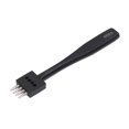 thumbnail image 3 of 3Pcs Prong Punch Tool Set Fast Punching Various Sizes High Strength Professional Design DIY Leather Row Punch Tool4mm, 3 of 3