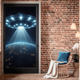 thumbnail image 3 of UFO Themed Sci Fi Space Background Banner Party Decorations Photography Props for Cosplay Events Alien Themed Gatherings Sci Fi Conventions, 3 of 9