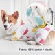 thumbnail image 4 of S Pijamas para perros, mono para perros con lindos pijamas para perros de 4 patas para perros pequeños y medianos, 4 of 5