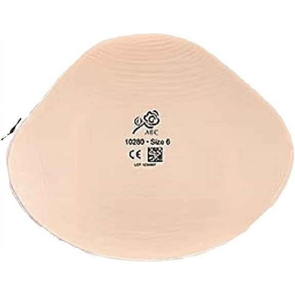 Breast Form Symmetric Flowable Back Size 5 Blush Pink