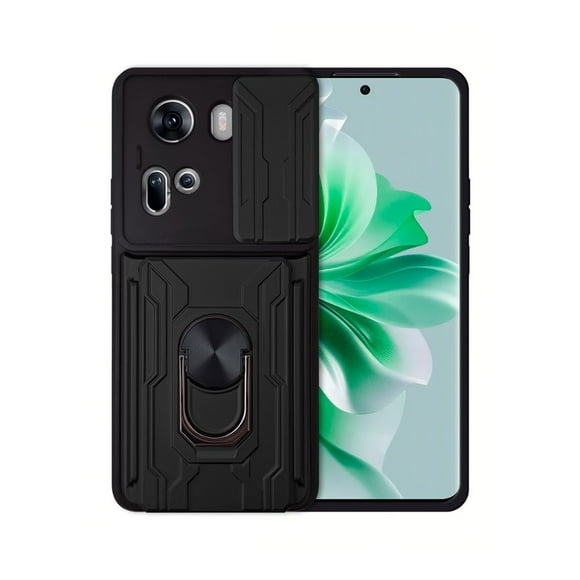 Funda Anillo y Tarjetero Card Slot para Oppo Reno 11 5G