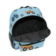 thumbnail image 6 of FORMRS School Backpack with Front Zippered Pocket 12" Student Travel Daypack, Cool Truck Pattern, 6 of 6