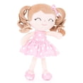 thumbnail image 2 of Gloveleya Doll Baby Dolls Soft Doll Baby Girl Gifts Curly Hair Polka Dot Red Dress Spring Girl 12inches, 2 of 11