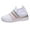 White, variant on QHFBli Retro Sneakers for Women Large Size Women On Sports Casual Shoes With Breathable Heel Support for Everyday Wear Comfort Walking Footwear