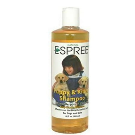 UPC: 0748406000964 | Espree Puppy and Kitten Shampoo with Organic Aloe Vera Baby Powder Fragrance