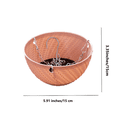 thumbnail image 2 of Hiroekza Hanging Planters for Outdoor Indoor Plants with Drainage Holes and Chain for Garden Home Porch, Garden Essentials, Orange, 2 of 3