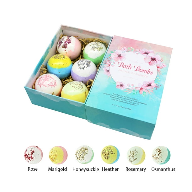 Aolega Essential Oil Bath Bomb Gift Set 6 Pcs Pack Blue Sky Garden Walmart Com Aolega Essential Oil Bath Bomb Gift Set 6 Pcs Pack Blue Sky Garden Walmart Com