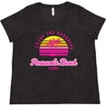 thumbnail image 3 of Inktastic Summer Enjoy the Sunshine Pensacola Beach Florida in Pink Women's Plus Size T-Shirt, 3 of 5