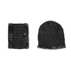 thumbnail image 1 of Gorro Bufanda Conjunto Para Frio Invierno Unisex 2 Pzs, Negro, 1 of 5