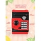 thumbnail image 4 of Hucha para niñas y niños, grandes huchas electrónicas con protección con contraseña, caja automática para ahorrar dinero en papel, gran regalo para niños (negro-rojo), 4 of 5