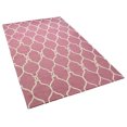 thumbnail image 6 of Rugsotic Carpets Hand Tufted Wool Eco-Friendly Area Rugs - 5'x8', Rectangle, Pink Beige, Modern Contemporary Design, High Pile Handmade Anti Skid Rugs for Living Room, Bed Room (K01004), 6 of 10