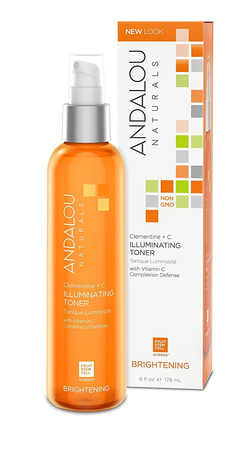 Andalou Naturals Brightening Clementine Plus C Illuminating Toner - 6 Fl Oz