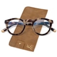 thumbnail image 1 of Gafas de lectura EASY READ Retro Round Blue Light +2.50, 1 of 6