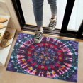 thumbnail image 2 of Colorful Tie Dye Pattern Door Rugs,Washable Non Slip Door Mats Indoor,Decorative Door Mats,Entry Mat Indoor for Entrance,Bedroom,Kitchen,Bathroom,20"x32", 2 of 6