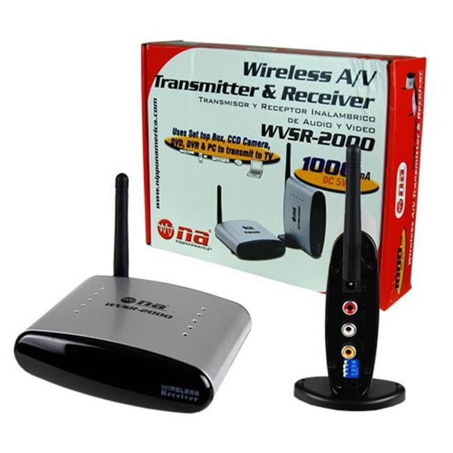 AUDIOP WVSR2000 Nippon Wireless AV Transmitter and Receiver Walmart