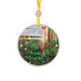 thumbnail image 2 of Hermosos letreros navideños de resina con temática navideña con imágenes elegantes y decoraciones festivas que son ideales para agregar calidez y alegría a su estilo de decoración navideña., 2 of 6