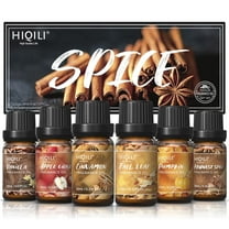 HIQILI Spice Fragrance Oil Set, 6 Pack 10mLScented Oil for Diffuser Candle&Soap Making DIY Recipes