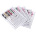 thumbnail image 2 of KAKOWELY 5 Packs Disposable Sewing Kit Sewing Thread Portable Multifunctional Sewing Needle Thread Embroidery Cross Stitch Tools with Storage Case for Outdoor Travel Hotel,2.95"X2.17"X0.08", 2 of 5