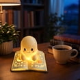 thumbnail image 7 of BiFandian Ghost Reading Book Table Lamp, Adorable Ghost Reading Night Light Halloween Decorations, Cute Ghost Reader LED Light for Reading Corner Bedroom, Halloween Decorative Light, 7 of 7