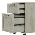 thumbnail image 5 of Bush Furniture Knoxville 2 Drawer Mobile File Cabinet in Cottage White, 5 of 7