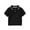 Black, variant on ZyeKqe Toddler Baby Boys Girls T Shirt Short Sleeve Shirts Lapel Collared Tees Solid Color Top Spring Summer Clothes