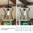 thumbnail image 5 of DEWENWILS Farmhouse Pendant Lighting for Kitchen Island, Adjustable Hanging Light Fixtures, 5 of 9