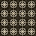 thumbnail image 1 of Ahgly Company Machine Washable Indoor Square Transitional Night Black Area Rugs, 7' Square, 1 of 7