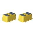 thumbnail image 4 of Injueey ABS Home Strong No Rollover Suministros de baño Reposapiés Baño Aprendizaje y banco de superficie de memoria amarillo limón Limon amarillo 1 capa 2piezas, 4 of 6