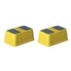 thumbnail image 1 of Cateissary Banco ABS para capacidad de carga de baño, reposapiés de baño sin vuelco, reposapiés para mejorar el aprendizaje del baño Limon amarillo 1 capa 2piezas, 1 of 6