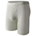 thumbnail image 1 of Mens Underpants Breathable Flat Angle Side Opening Elastic Exercise Home, 1 of 6