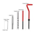 thumbnail image 2 of HINTRMENT 30Set Thread Helicoil Repair Kit Hss Red for Diy Enthusiasts Repair Kit, 2 of 8