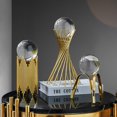 thumbnail image 3 of Crystal Ball Golden Ornament, 3 of 8