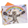 thumbnail image 2 of Hallmark Funny Pop-Up Birthday Card (Sunshine, Rainbows and Kittens), 2 of 7