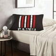 thumbnail image 6 of Fuzoiu USA Flag Cross Print Pillow Case with Hidden Zipper,Pillow Covers,Soft and Comfortable Pillowcase-16"x24", 6 of 6