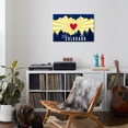 thumbnail image 4 of Art.com Ski Colorado - Heart and Treeline Art Print by Lantern Press, 36" x 24", 4 of 4