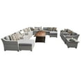 thumbnail image 1 of New Haven 17 Piece Outdoor Wicker Patio Furniture Set 17c, 1 of 7